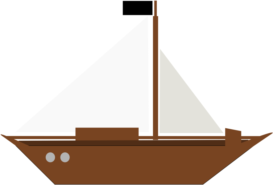 Ein Schiff, das f&auml;hrt